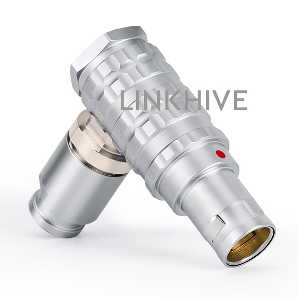 THG—90度彎角式插頭，定位銷(G)或定位銷(A--M和R)，電纜線夾和帶護(hù)套型尾帽